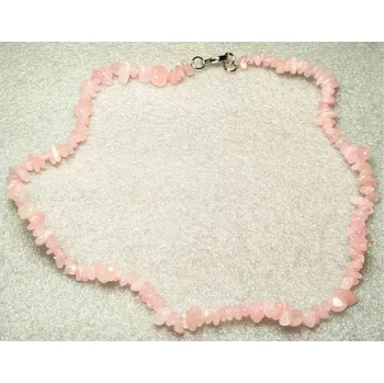 Náhrdelník Magieprirody.cz Náhrdelník Růženín tromlovaný #28 - z přírodních kamenů