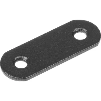 Nábytkové kování Walteco Spojovací plech 40x15x2mm, černý Množství: 1 ks