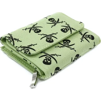 Peněženka Světle zelená peněženka s potiskem Merv