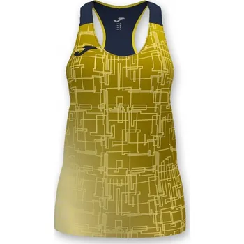 Dámské tričko Dámské tílko na běhání JOMA Elite VIII Velikost: XS, Barva: žlutá/tm.modrá