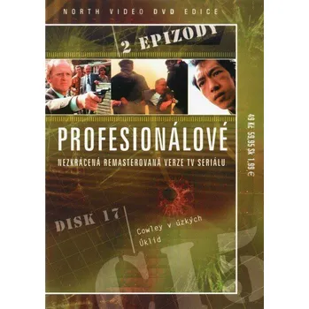 DVD film Profesionálové - DVD 17 (2 díly) - nezkrácená remasterovaná verze (papírový obal)