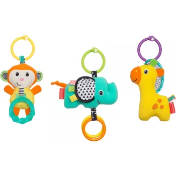 Hračka pro nejmenší Závěsná zvířátka 3ks