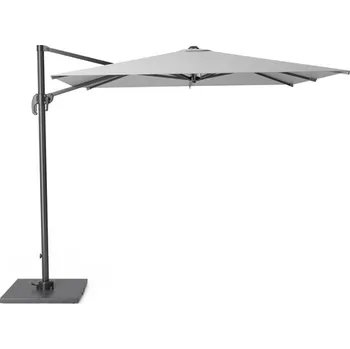 Slunečník Slunečník Voyager 1 Economy Platinum Velikost: 250 x 250 cm, Barva látky: Šedá, Barva rámu: Antracitová