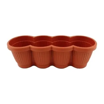 Květináč Květináč 4 BELLA 45x16x15cm s podmiskou