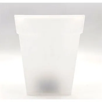 Žárovka LED solární svítící květináč hranatý studená bílá, iPRO, 1W, studená bílá