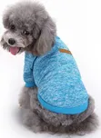 Mikina pro psa s rolákem 30 cm modrá s…