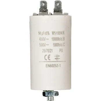 Kondenzátor Fixapart Kondenzátor rozběhový 14uf / 450 V s fastony (W1-11014N)