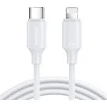 Synchronizační a nabíjecí kabel JOYROOM USB-C / Lightning - 20W - bílý - 1m