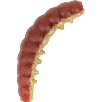 Umělá nástraha Gumová nástraha Berkley PowerBait Honey Worms 2.5cm, 55ks Red Yellow