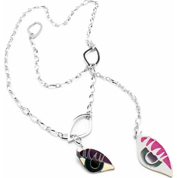 Náhrdelník Folli Follie Dámský náhrdelník Folli Folly 3N0F015EPX (60 cm)