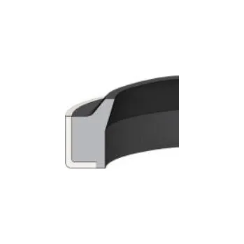 Těsnění motoru SK 55x70x7/10 (NBR/KOV) AM43 stírací kroužek pryžový s ocelovou vložkou