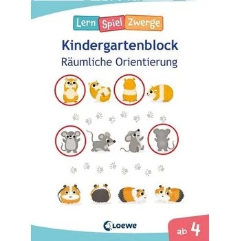 První čtění Die neuen LernSpielZwerge - Räumliche Orientierung - Loewe Lernen und Rätseln