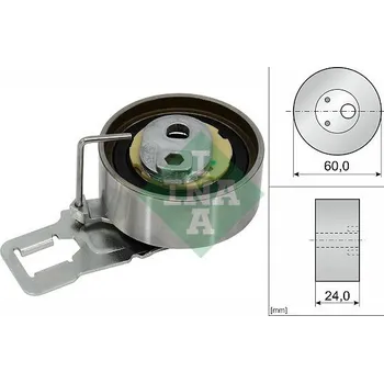 Napínací kladka, ozubený řemen INA 531 0829 10