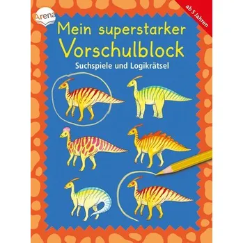 První čtění Mein superstarker Vorschulblock. Suchspiele und Logikrätsel - Merle, Katrin