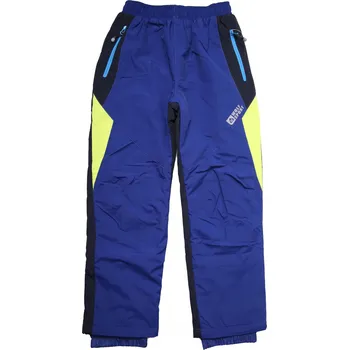 Chlapecké kalhoty Chlapecké modré zateplené šusťákové kalhoty WOLF B2272 Velikost: 104