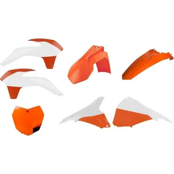 POLISPORT kompletní plasty KTM EXC/EXC-F 14-16, barva OEM KTM EXC 250 rok 14-16