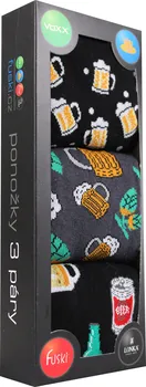 Pánské ponožky Lonka Debox mix E 3 páry