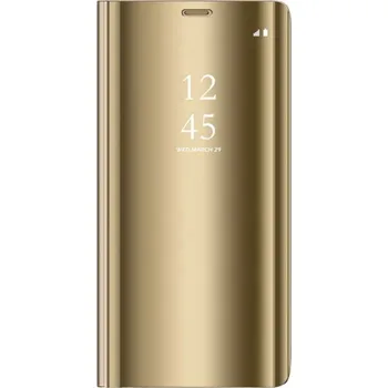 Pouzdro na mobilní telefon Beweare Clear View neoriginální pouzdro na Xiaomi Redmi 10C - zlaté