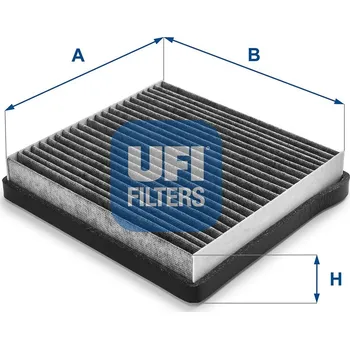 Ventilátor topení a klimatizace Filtr, vzduch v interiéru UFI 54.113.00