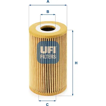 Filtr do auta Olejový filtr UFI 25.008.00