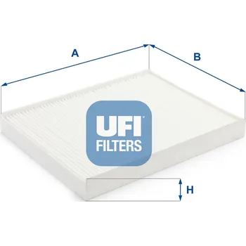 Klimatizace automobilu Filtr, vzduch v interiéru UFI 53.379.00