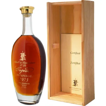 Likér Albert de Montaubert Cognac XO Imperial 1973 45 % 0,7 l
