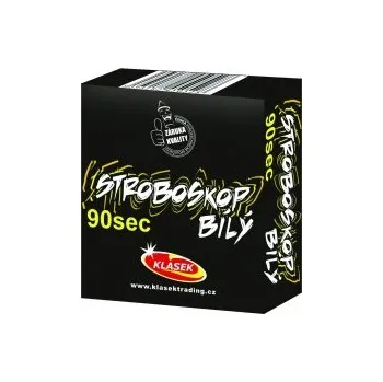 Zábavní pyrotechnika stroboskop 90 sec., Stroboskop bílý S90S