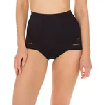 DIM DIAMS CONTROL HIGH WAIST MIDI - Dámské formující kalhotky s vysokým pasem - DI0000IV černá S