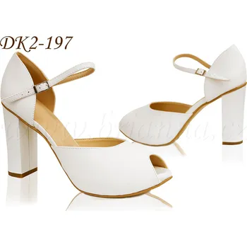 Dámské lodičky Svatební boty na zakázku - Model DK2-197 P Velikost obuvi: 34