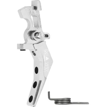 MAXX Hliníková CNC SPEED spoušť pro M4/M16 - TYPE B, stříbrná