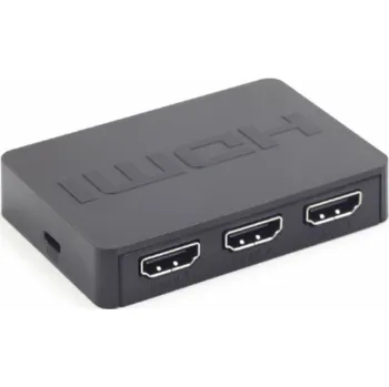 Video redukce Gembird DSW-HDMI-34 Spínač video/audio - 3 x HDMI - desktop