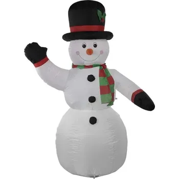 Vánoční světelná dekorace EMOS DCCF21 LED sněhulák nafukovací 200 cm