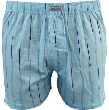 Trenýrky Andrie PS 5673 světle modré pánské trenýrky Barva: modrá světlá, Velikost: M