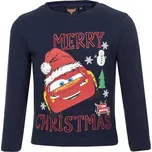 Chlapecké tričko - Auta HU1323, modrá Barva: Modrá tmavě, Velikost: 116