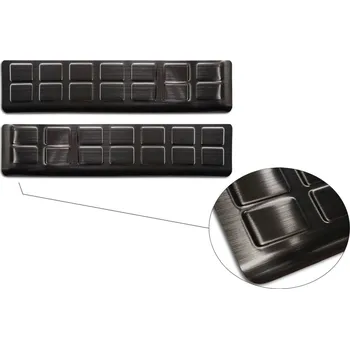 Lišta karosérie Ochranné kryty prahů, Opel Vivaro III, 2019- , Black (AV216304)