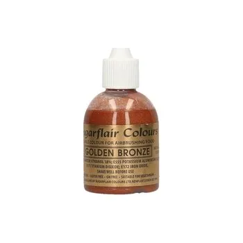 Potravinářské barvivo Barva Airbrush - Zlatá / GOLDEN BRONZE (Sugarflair)