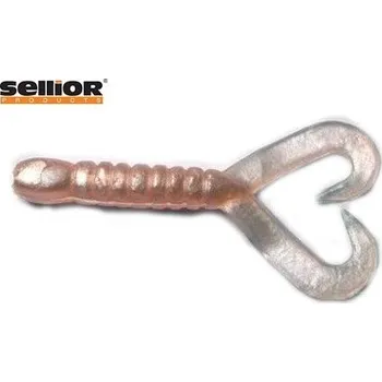 Umělá nástraha Sellior twister dvouocasý R10 5,5cm