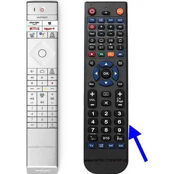 Philips 48OLED806 náhradní dálkový ovladač