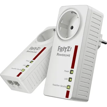 AVM FRITZ!Powerline 1220 Set Powerline Starter Kit 20002737 1200 MBit/s