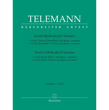 Dvanáct metodických sonát pro flétnu nebo housle a basso continu