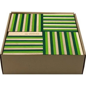 ostatní stavebnice Kostky - Stavebnice destičky zelené, 200ks