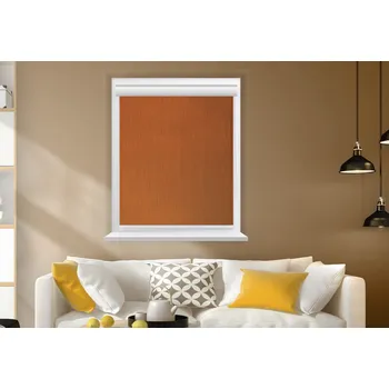 Roleta Rolux Vnitřní zastiňující látková roleta Color hit Cihlová (VAN GOGH 3007), 500 mm, 1600 mm