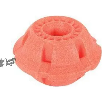 Hračka pro psa Hračka pes BALL MOOS TPR POP 9,5cm lososová Zolux