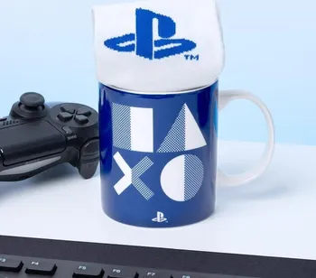 Ep Line Playstation dárkový set hrnek a ponožky 300 ml