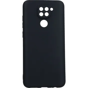 Kryt Xiaomi Redmi Note 9 SOFT černý lesklý (obal neboli pouzdro na Xiaomi Redmi Note 9)