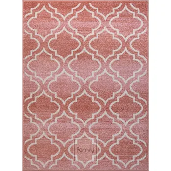 Koberec Originální starorůžový koberec ve skandinávském stylu Šířka: 160 cm | Délka: 220 cm