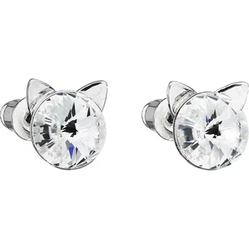 Náušnice FaBos Náušnice Kočičí uši CRYSTAL SWAROVSKI
