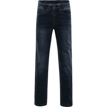 Dívčí oblečení Alpine Pro Algodo 2 Dětské kalhoty KPAK074 námořnická modř 104-110