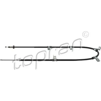 Lanko parkovací brzdy Tažné lanko, parkovací brzda TOPRAN 820 759