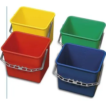 kbelík EASTMOP Kbelík 13 l (červený,modrý, žlutý, zelený)